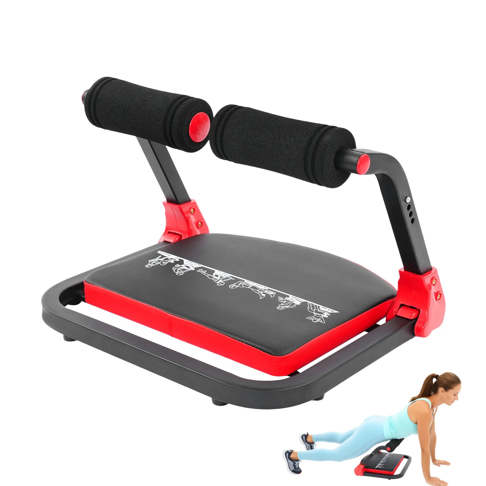 Foldable Adjustable Ab Machine
