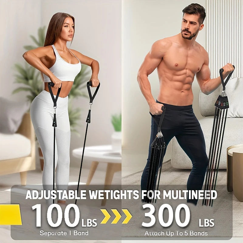 Resistance Band Kit with Door Anchor