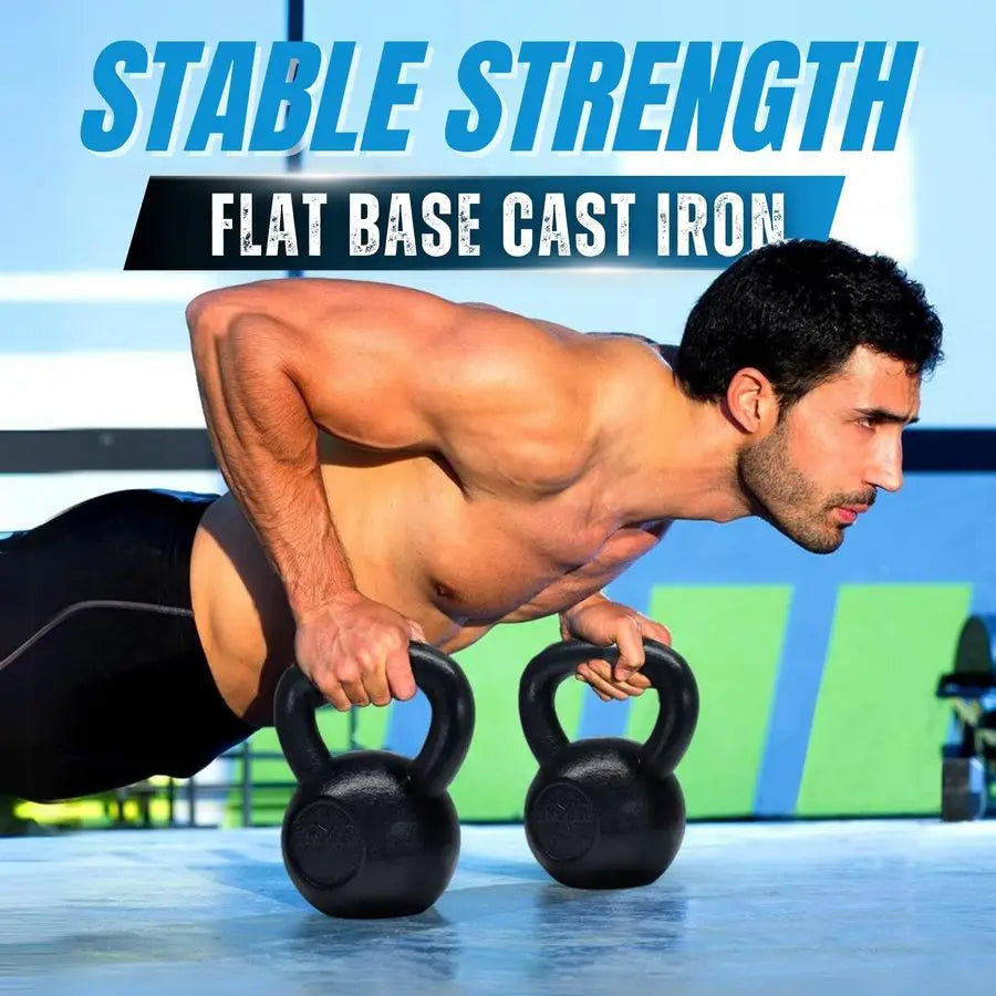 Cast Iron Kettlebell (5–80LB)