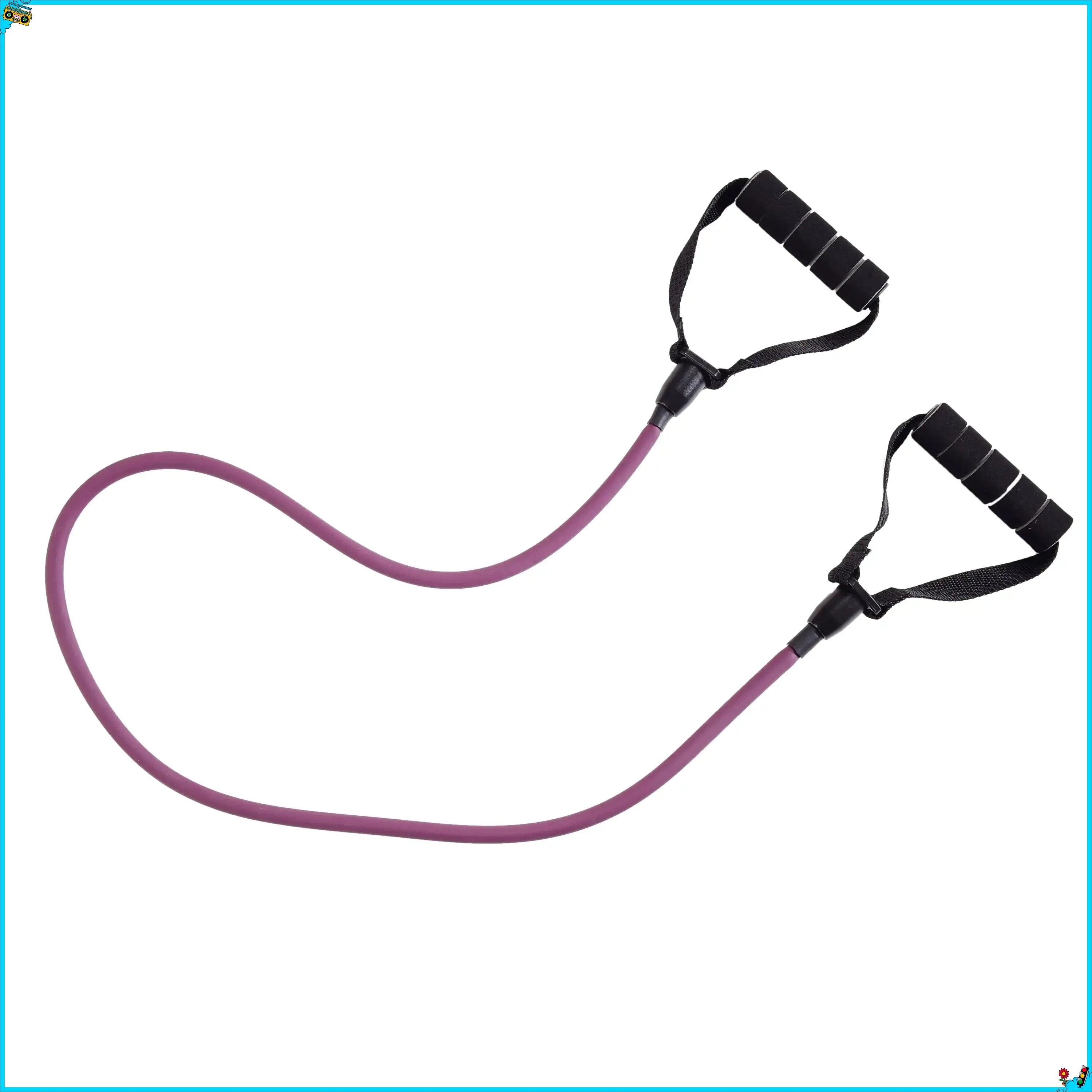 Purple Medium Resistance Bands (2-Pack)