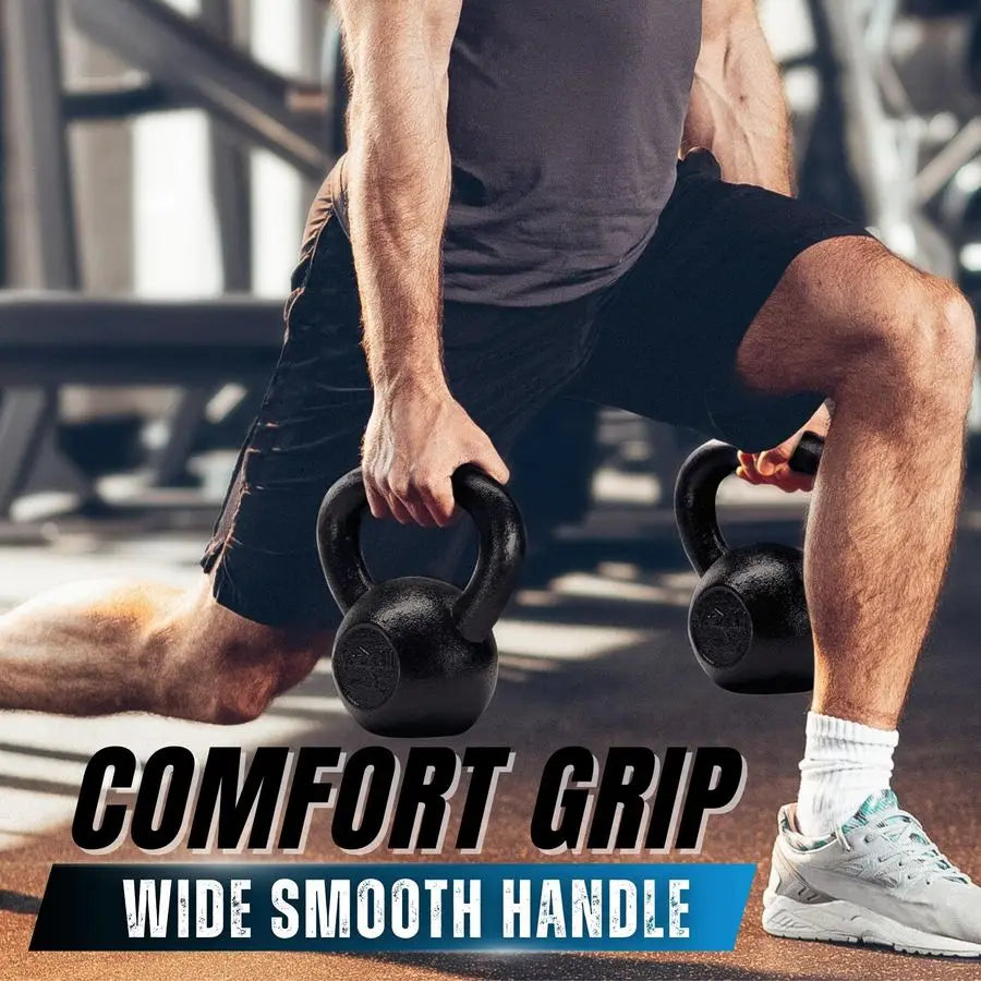 Cast Iron Kettlebell (5–80LB)