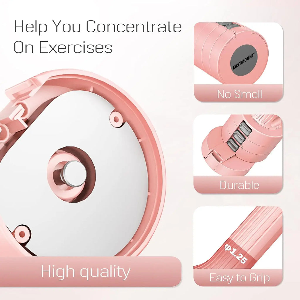 6-in-1 Adjustable Dumbbell Set (4–10LB)