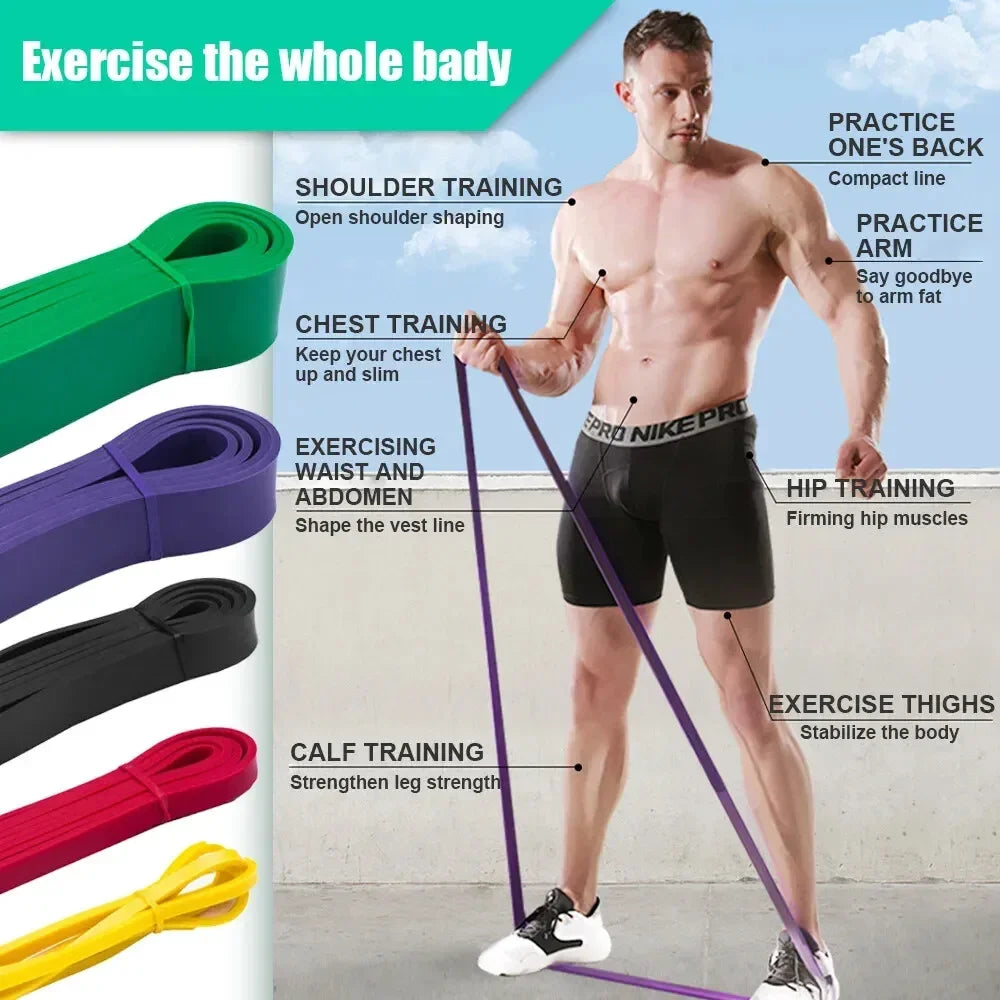 5–125LB TPE Resistance Bands