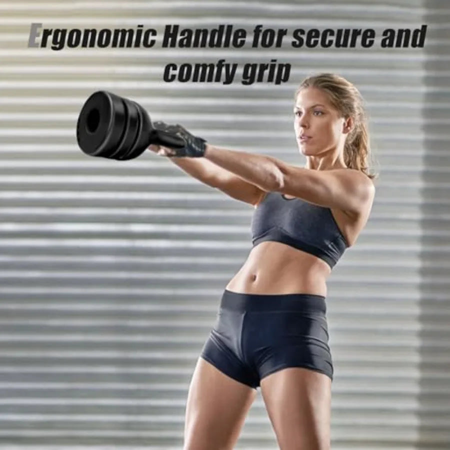 3-in-1 Adjustable Kettlebell (5–15LB)