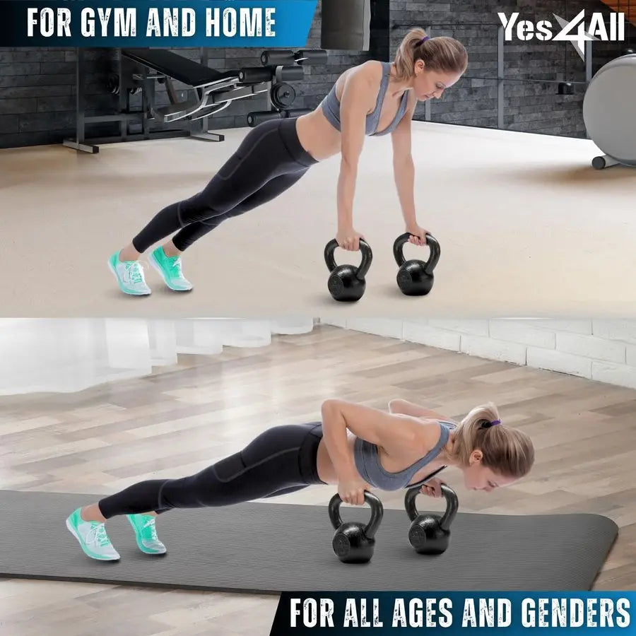 Cast Iron Kettlebell (5–80LB)