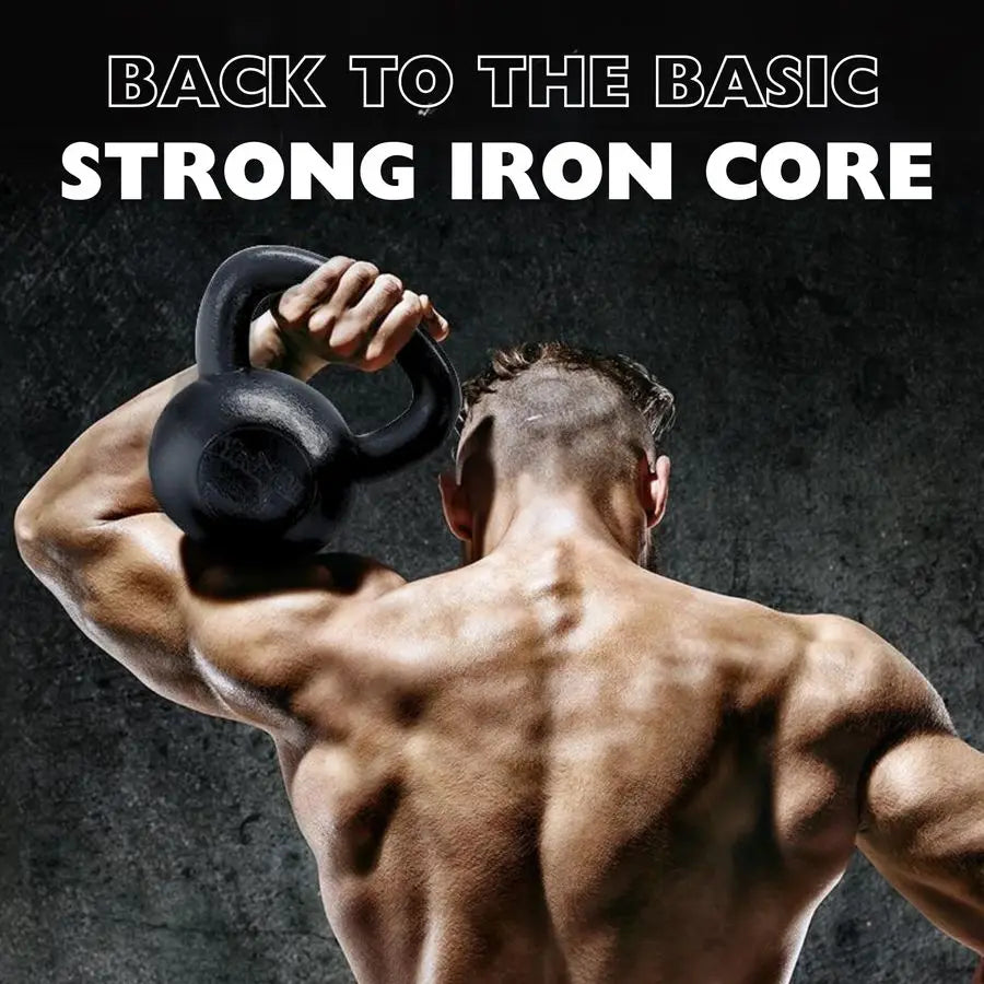 Cast Iron Kettlebell (5–80LB)