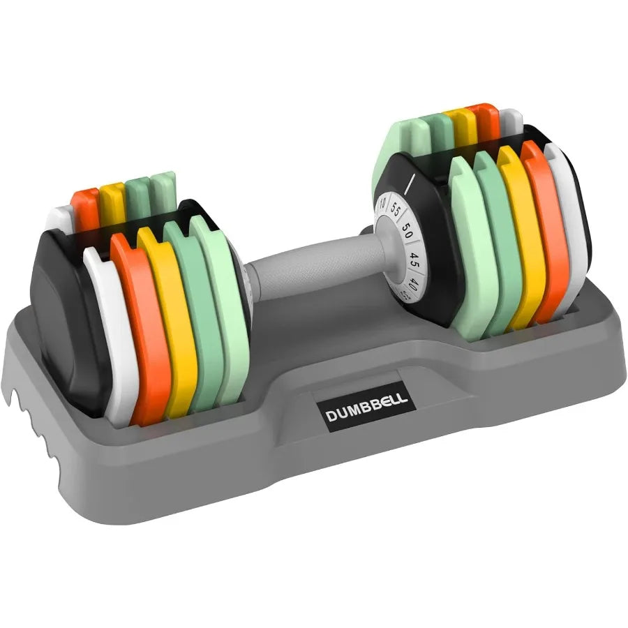 25–55LB Adjustable Dumbbell Pair