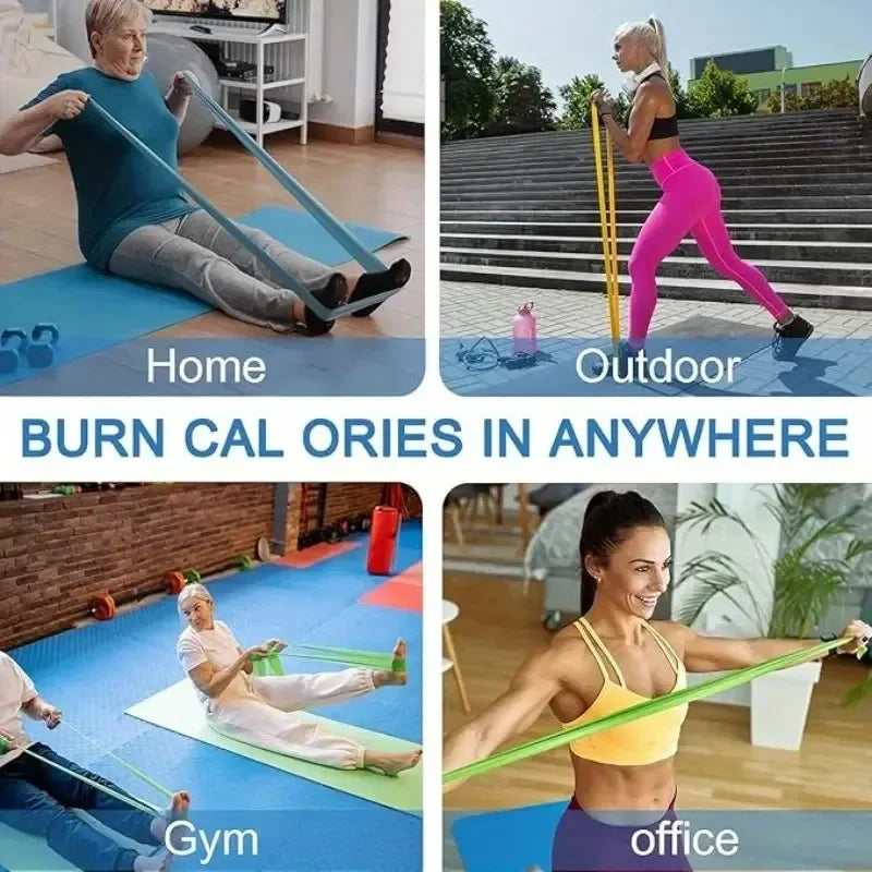 3PCS Yoga Tension Belt Set