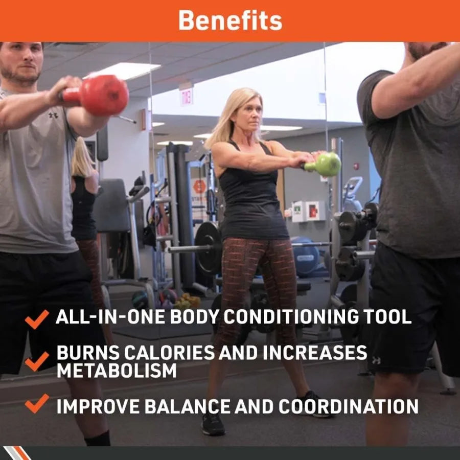 Body Sport Vinyl Coated Kettlebell