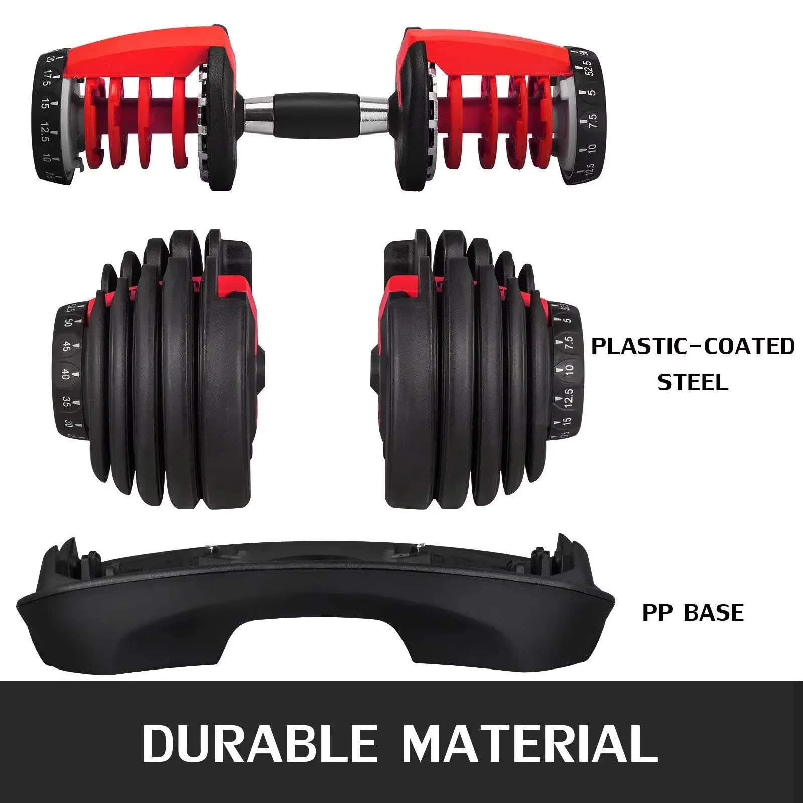 Sihao 24–40KG Adjustable Dumbbell Set