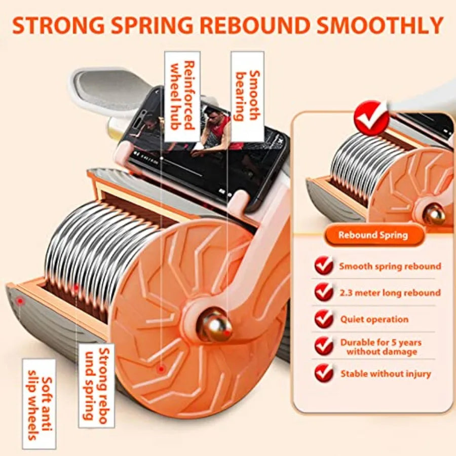 Auto Rebound Ab Roller Machine