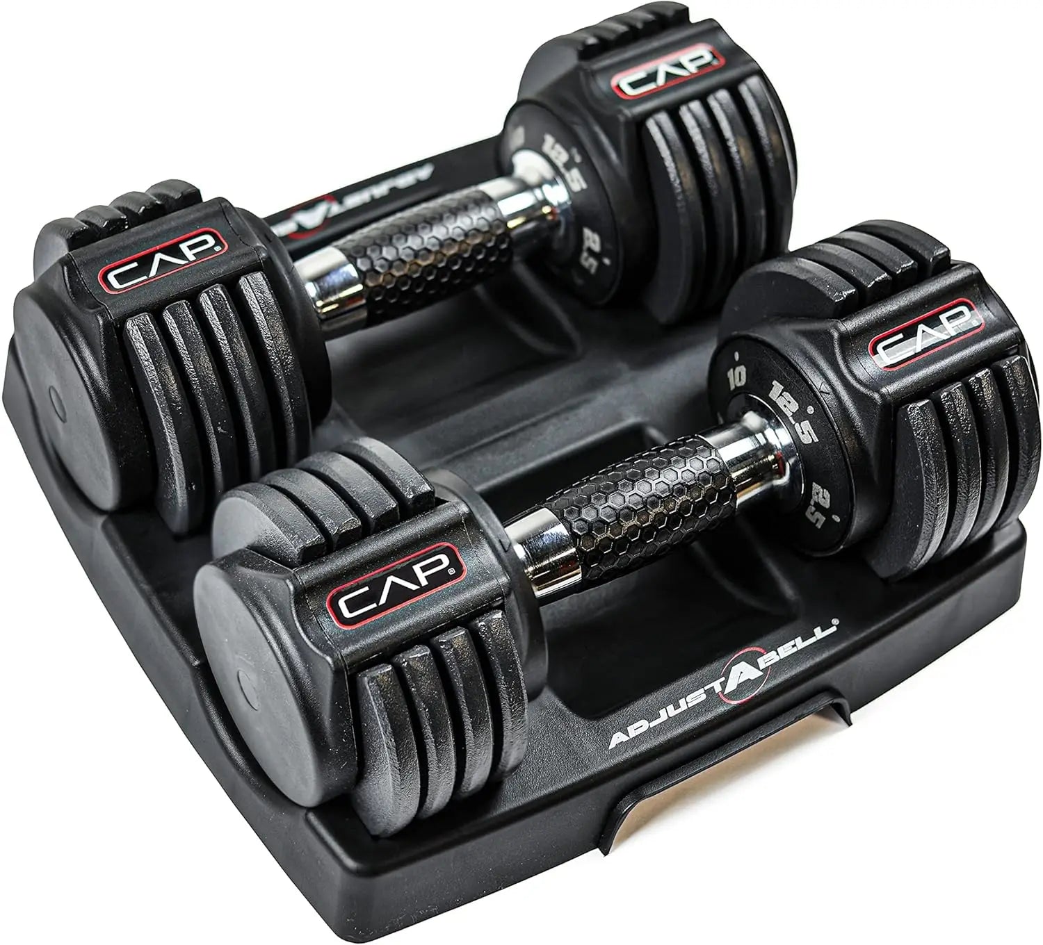 12.5LB Adjustable Dumbbell Pair
