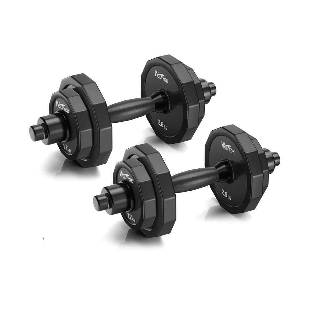 22–88LB Adjustable Dumbbell & Barbell Set
